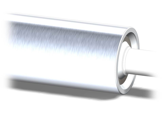 Rollenbahn Rolle (Aluminium), geschliffen/gebürstet/hartcoatiert
