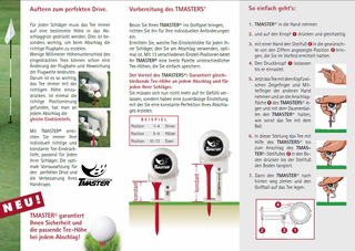 TMASTER® Flyer Produktinformationen