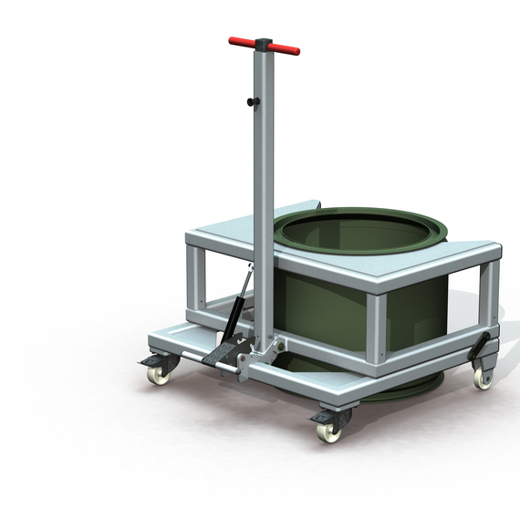 mechanischer Trommelhubwagen