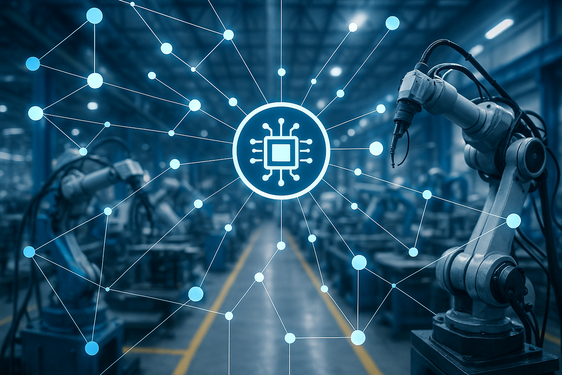 Zukunftstrends der Maschinenbau-Automatisierung: Vernetzte Roboter, smarte Systeme und digitale Fabrik der Industrie 4.0