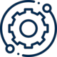 Icon Symbolbild für Rundum-Service bei der Papierverarbeitung